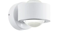 Upp & Nedljus Lampor<Eglo Treviolo Vägglampa LED 2x2W 3000K Vit IP44