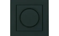 Triac-dimmer Optima Svart 1-pol/trapp