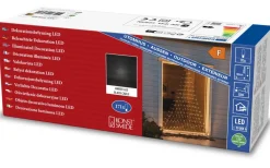 Triangel Ljusnät 2m Amber IP44