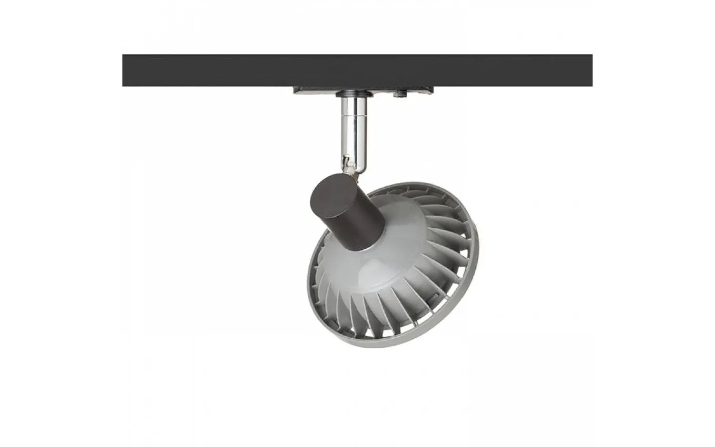 Rendl Trica 1-Fas Spotlight GU10 Svart* Skensystem