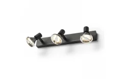 Avlånga Takspotlights|Takspot Med 3 Lampor<Rendl Trica III Takspotlight 3L Svart