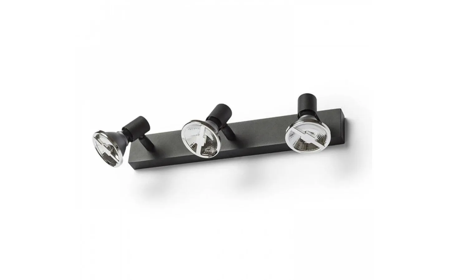 Avlånga Takspotlights|Takspot Med 3 Lampor<Rendl Trica III Takspotlight 3L Svart