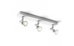 Rendl Trica III Takspotlight 3L Vit* Avlånga Takspotlights|Takspot Med 3 Lampor