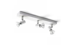 Rendl Trica III Takspotlight 3L Vit* Avlånga Takspotlights|Takspot Med 3 Lampor