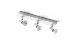 Rendl Trica III Takspotlight 3L Vit* Avlånga Takspotlights|Takspot Med 3 Lampor