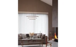 By Rydens Trione Taklampa LED 80cm Natur* Stora Taklampor Ø70-150 Cm