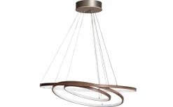 Stora Taklampor Ø70-150 Cm<By Rydens Trione Taklampa LED 80cm Valnöt
