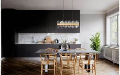 By Rydens Triumph Bar Taklampa LED 80cm Mässing/Klar* Avlånga Taklampor