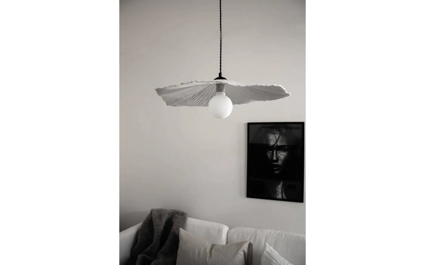 Tropez Taklampa 60cm E27 Natur