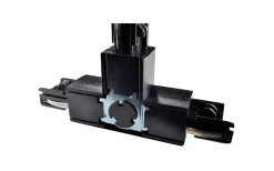 T-skarv L1-L2, för 3-fas skena, Svart