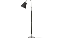 Klassiska Golvlampor|Golvfötter<ArmaturHantverk Tullgarn Golvfot 148cm Råjärn/Svart