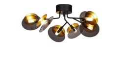 By Rydens Turno Plafond Ø66cm Svart/Guld* Plafonder