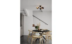 By Rydens Turno Plafond Ø66cm Svart/Guld* Plafonder