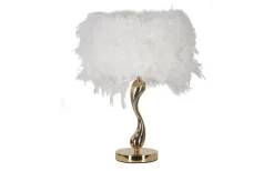 Tutto Bordslampa Fjädrar 47cm Vit