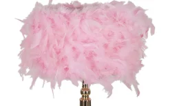 Tutto Bordslampa Fjädrar 54cm Rosa