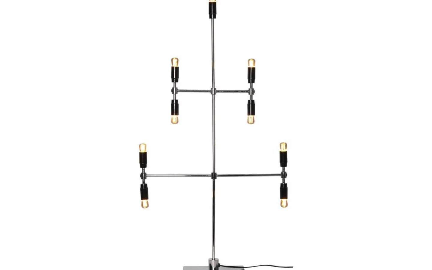 Visa Alla Adventsljusstakar|Adventsljusstakar 61-120 Cm<Star Trading Twice Adventsljusstake 91cm Krom