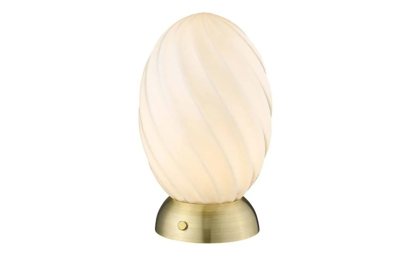 Bordslampor<Halo Design Twist Bordslampa 22cm Opal/Mässing