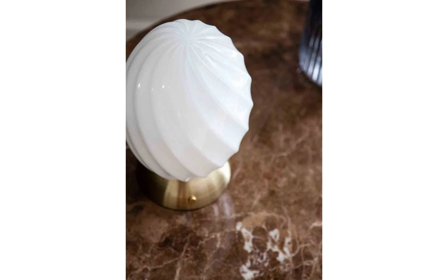 Bordslampor<Halo Design Twist Bordslampa 22cm Opal/Mässing