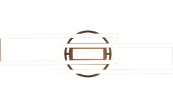 Twister Plafond LED matt mässing/matt svart