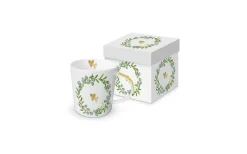 Koppar & Muggar<PPD Two Hearts Trend Mugg 40 cl