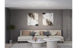 Takspot Med 1 Lampa<Belid Tyson Spotlight till Takdosa Vit