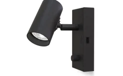 Tyson Vägglampa USB Höger Svart