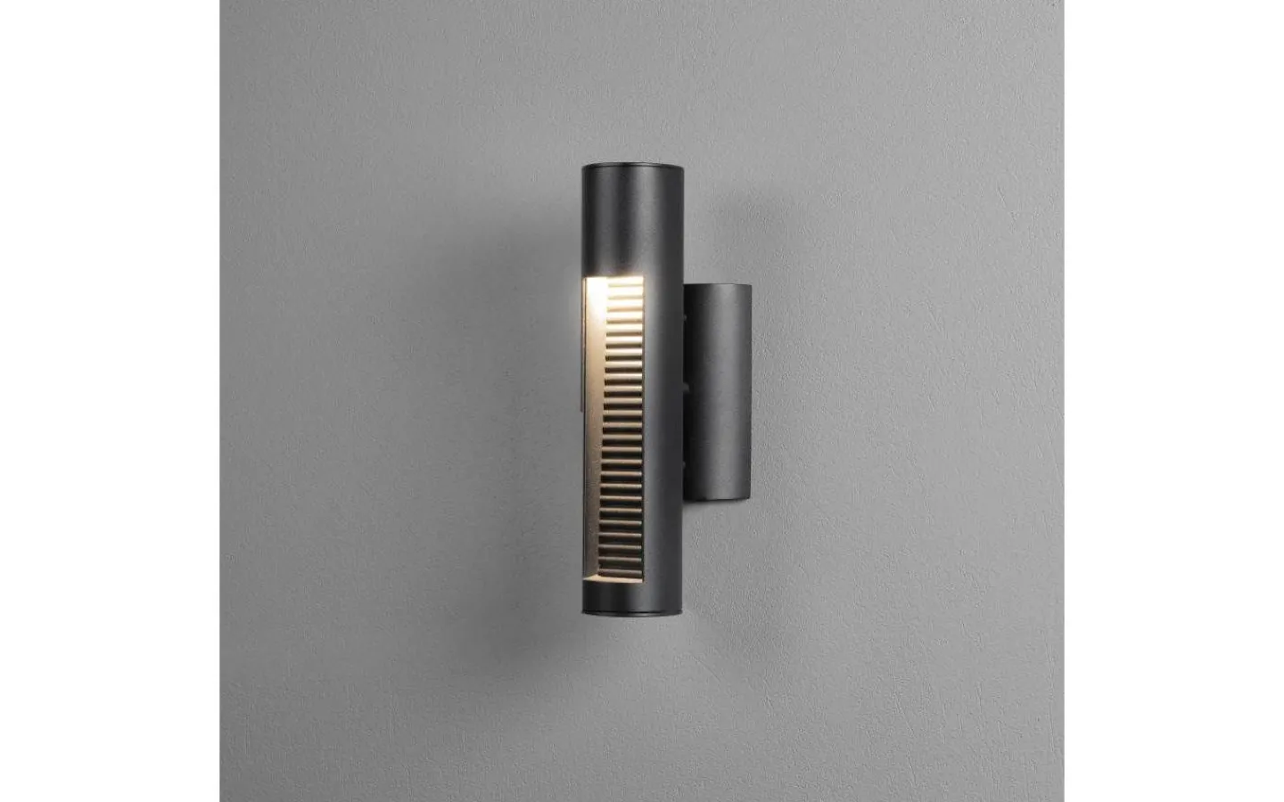 Vägglampor Utomhus<Konstsmide Udine Vägglampa LED 2x6W 3000K Svart IP65