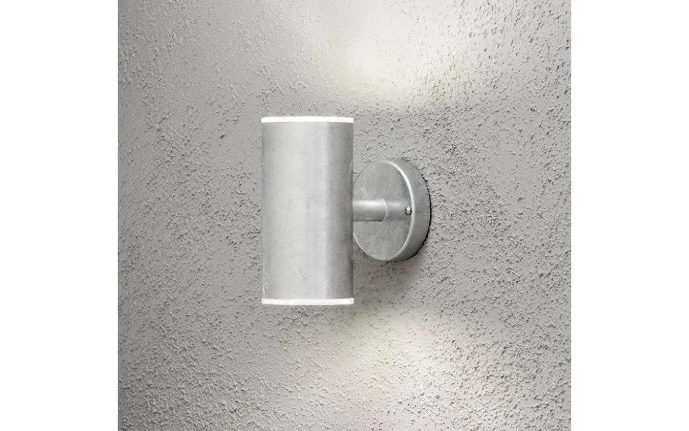 Ull Vägglampa Upp/Ned Galvaniserat Stål IP54