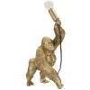 Umbria Bordslampa Gorilla 40cm Guld