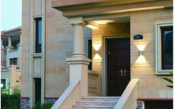 Ume Vägglampa Upp/Ned GU10 Silver IP65