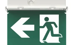 Underhängande piktogram med pil höger eller vänster