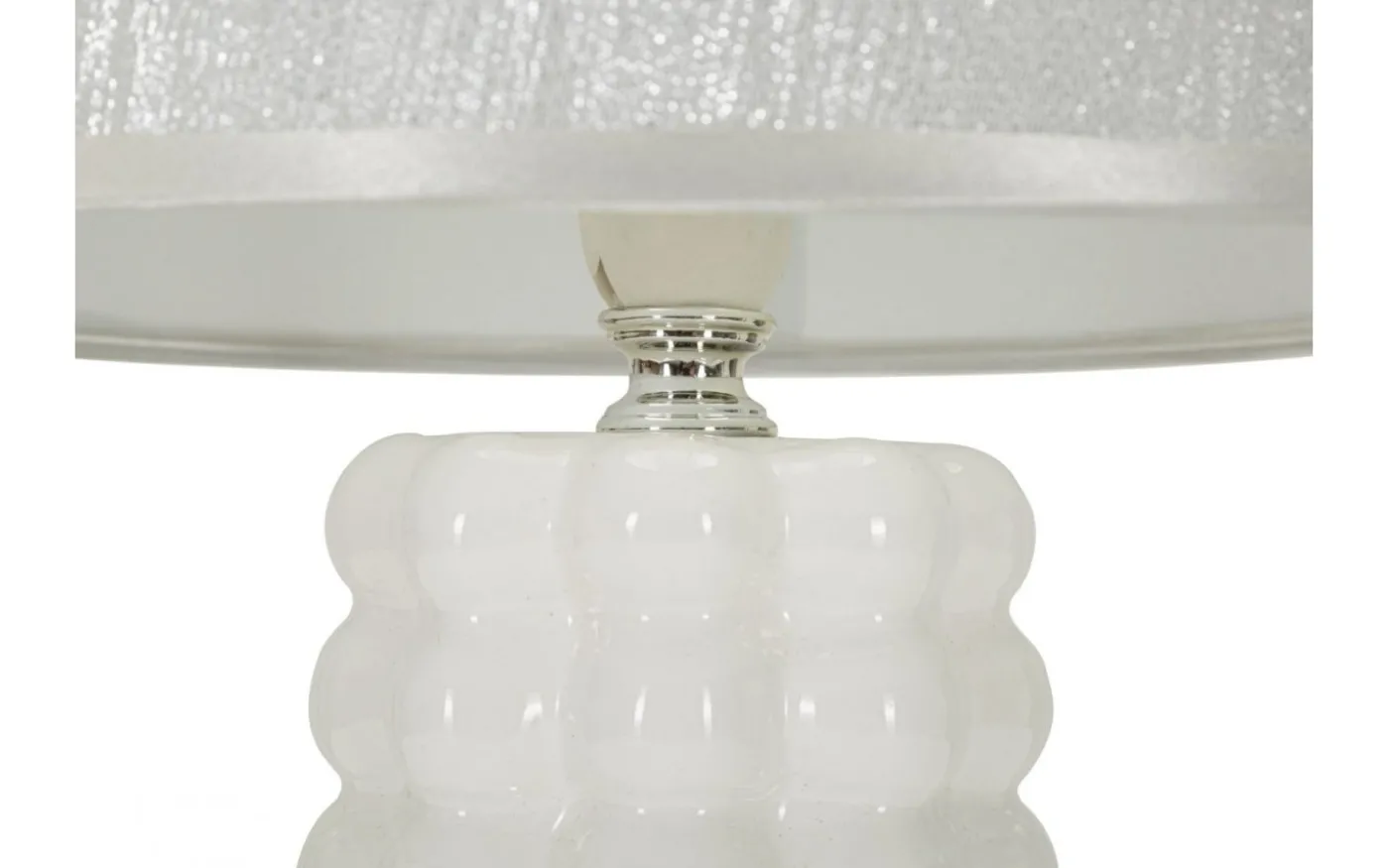 Unico Bordslampa 33cm Vit/Silver