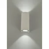 Aneta Union Vägglampa 2x3W LED Vit IP54* Upp & Nedljus Lampor