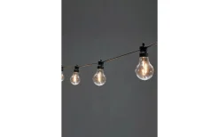 Unite 12 Partyslinga 5m 12V LED 3,6W 2700K Svart IP44