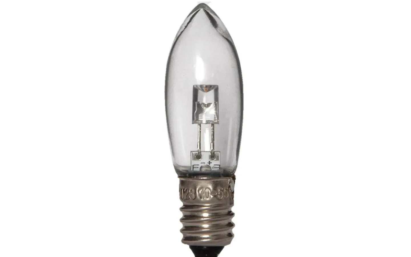 Star Trading Universal LED E10 10-55V 3lm 2000K 7-Pack* E10 Led Jullampor|E10 Led Jullampor