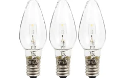 Konstsmide Universal LED E10 14-55V 0,3W 3-Pack* E10 Led Jullampor|E10 Led Jullampor