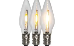 Universal LED Filament E10 14-55V 3-Steg DIM 0,5W 3-Pack