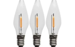 Universal LED Filament E10 14-55V 12lm 2000K 3-Pack