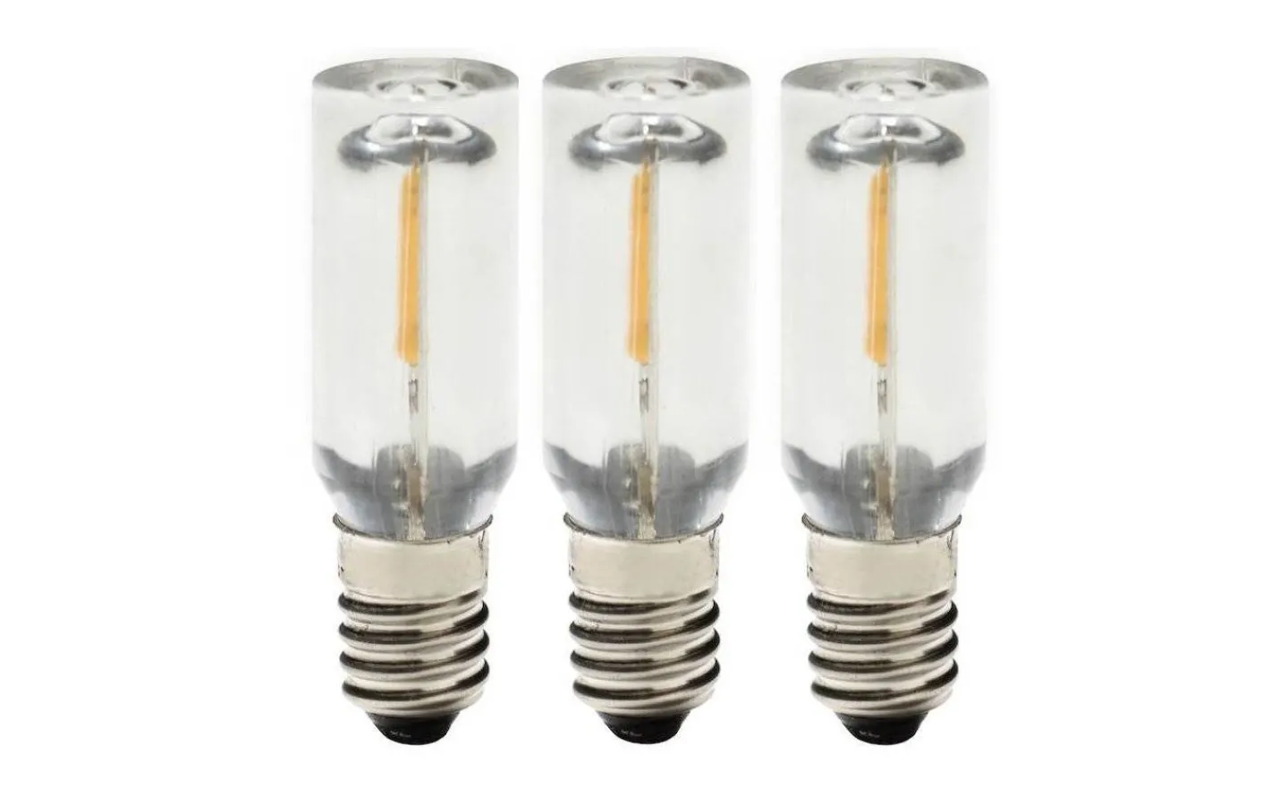 E10 Led Jullampor|E10 Led Jullampor<Konstsmide Universal LED Filament E10 14-55V 12lm 2000K 3-Pack