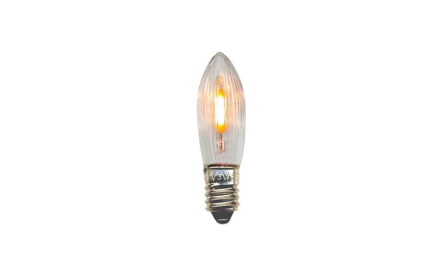 E10 Led Jullampor|E10 Led Jullampor<Star Trading Universal LED Filament E10 14-55V 3lm 2100K 3-Pack