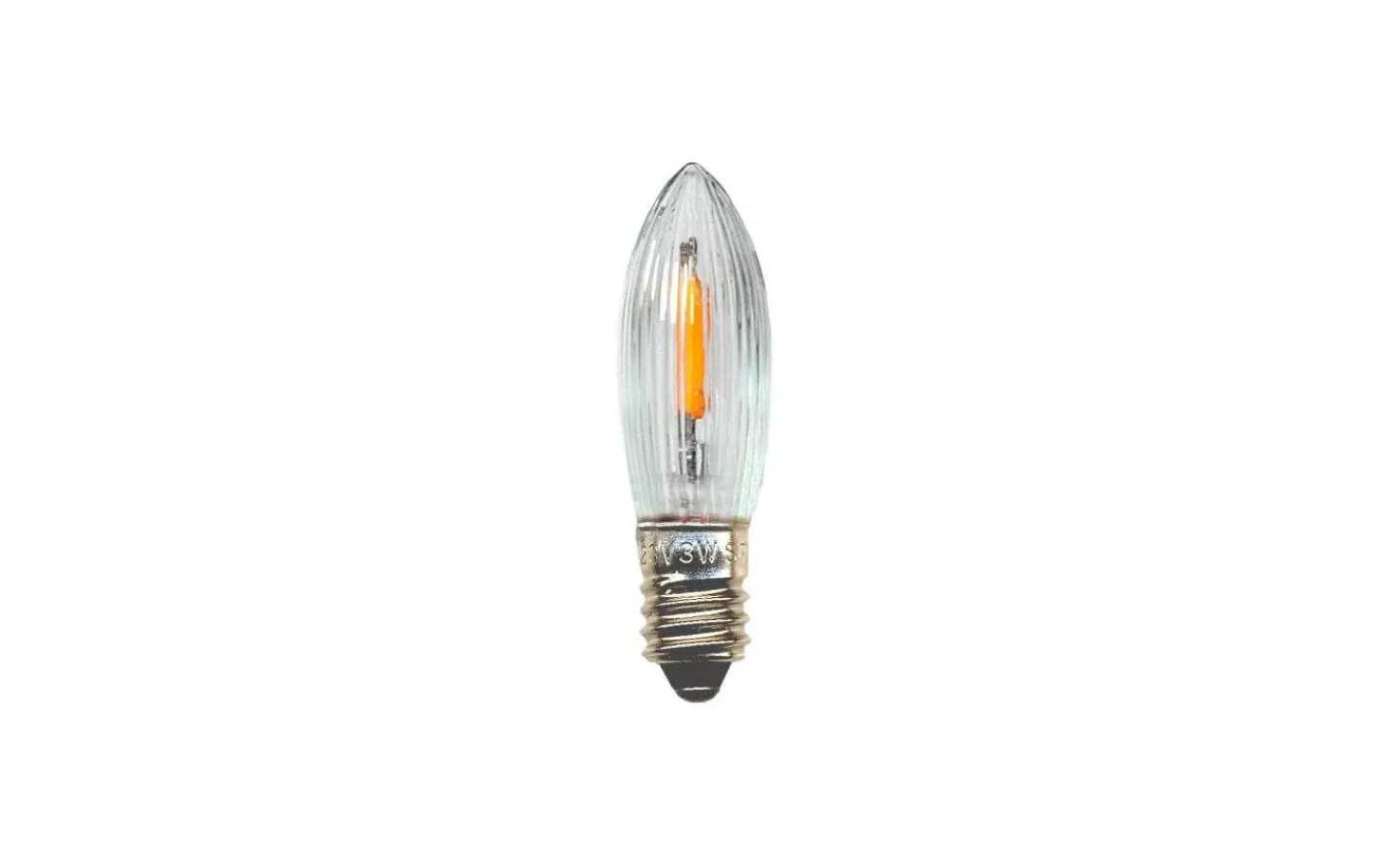E10 Led Jullampor|E10 Led Jullampor<Star Trading Universal LED Filament E10 14-55V 3lm 2100K 3-Pack