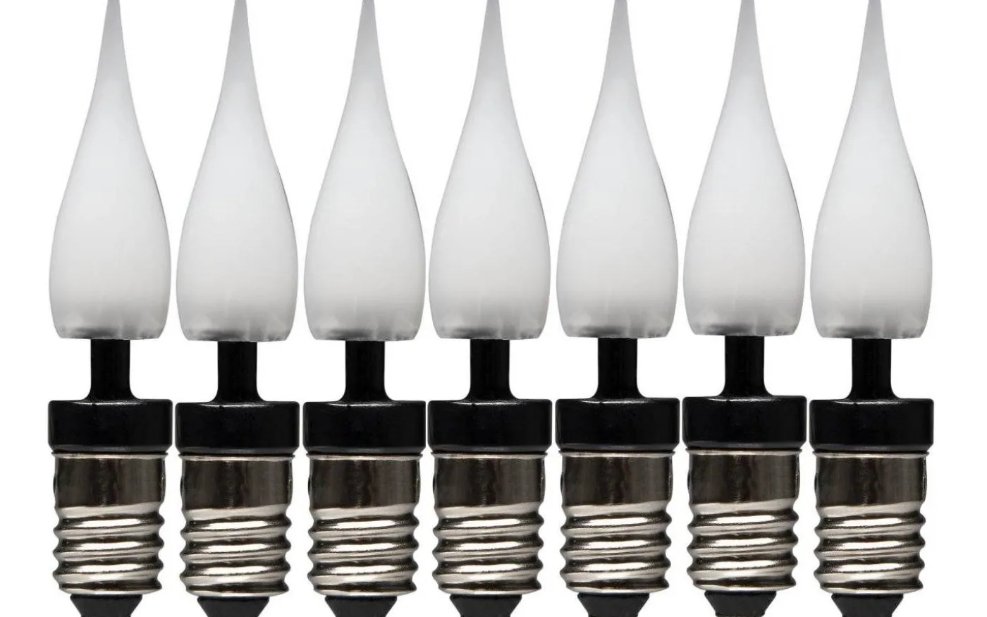 Universal LED Ljuslåga E10 14-55V 4lm 2300K 7-Pack