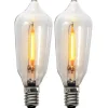 E10 Led Jullampor|E10 Led Jullampor<Star Trading Universal LED Lyktlampa E10 23-55V 5lm 1900K 2-Pack