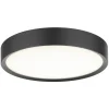 Badrumslampor Tak|Plafonder<Halo Design Universal Plafond Ø33cm LED 3-Steg DIM 3000K 1440lm 18W(140W) Svart IP44