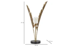 Bordslampor<Mauro Ferretti Universe Bordslampa Palm 65cm Guld