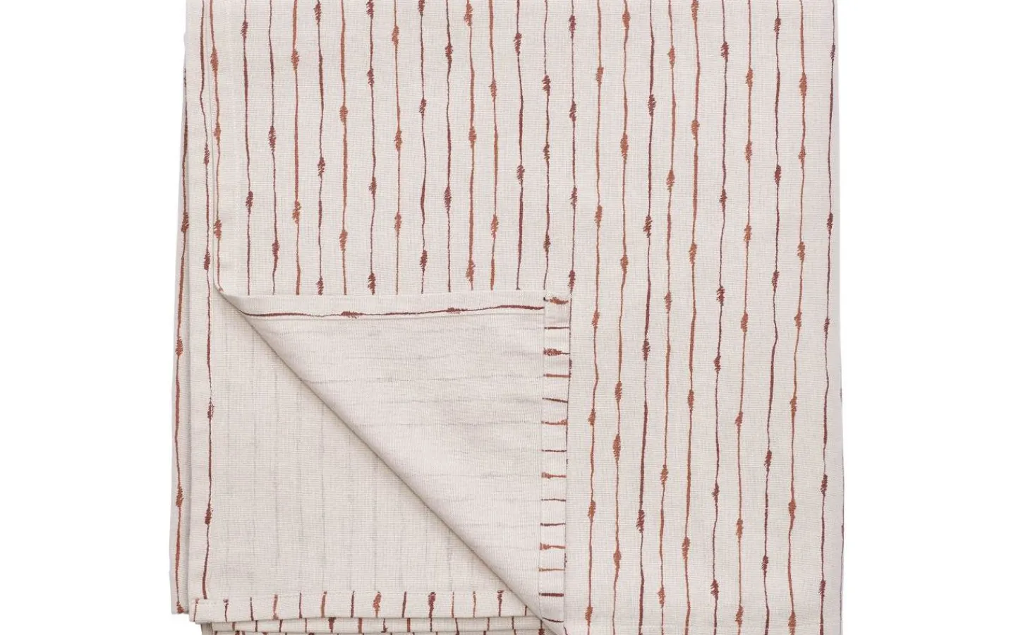 Svanefors Unni Duk 145x280cm Brun* Bordsdukar