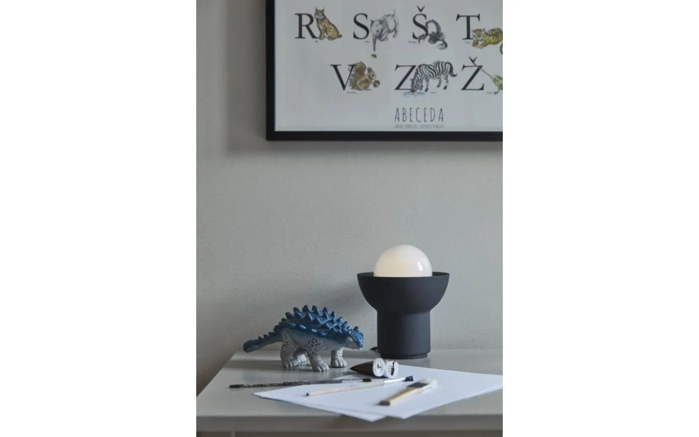 Up Bordslampa 13cm Svart