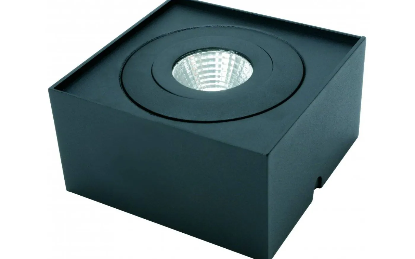 Utp. box för MD-360, 1-fack, svart