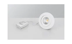 Malmbergs 230V LED Spotlight 360 Dim to Warm, 1900-3000K 460lm 6W(45W)* Badrum|Hall & Trappa