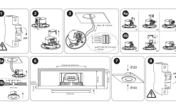 230V Led Spotlights<Malmbergs 230V LED Spotlight för A-dosa, 2700K 355lm 4W(35W)